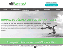 Tablet Screenshot of efficonnect.fr